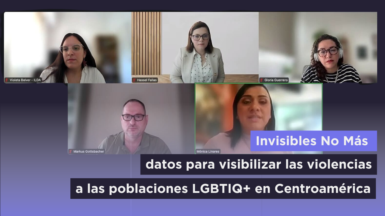 Lanzamiento del reporte Invisibles No Más